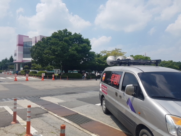 청주공장 방송차 노동가요 투쟁_180716